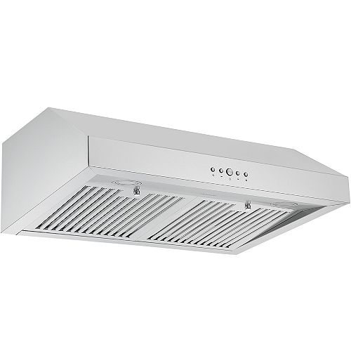 Ancona 30in. Convertible Under Cabinet Range Hood in Stainless Steel