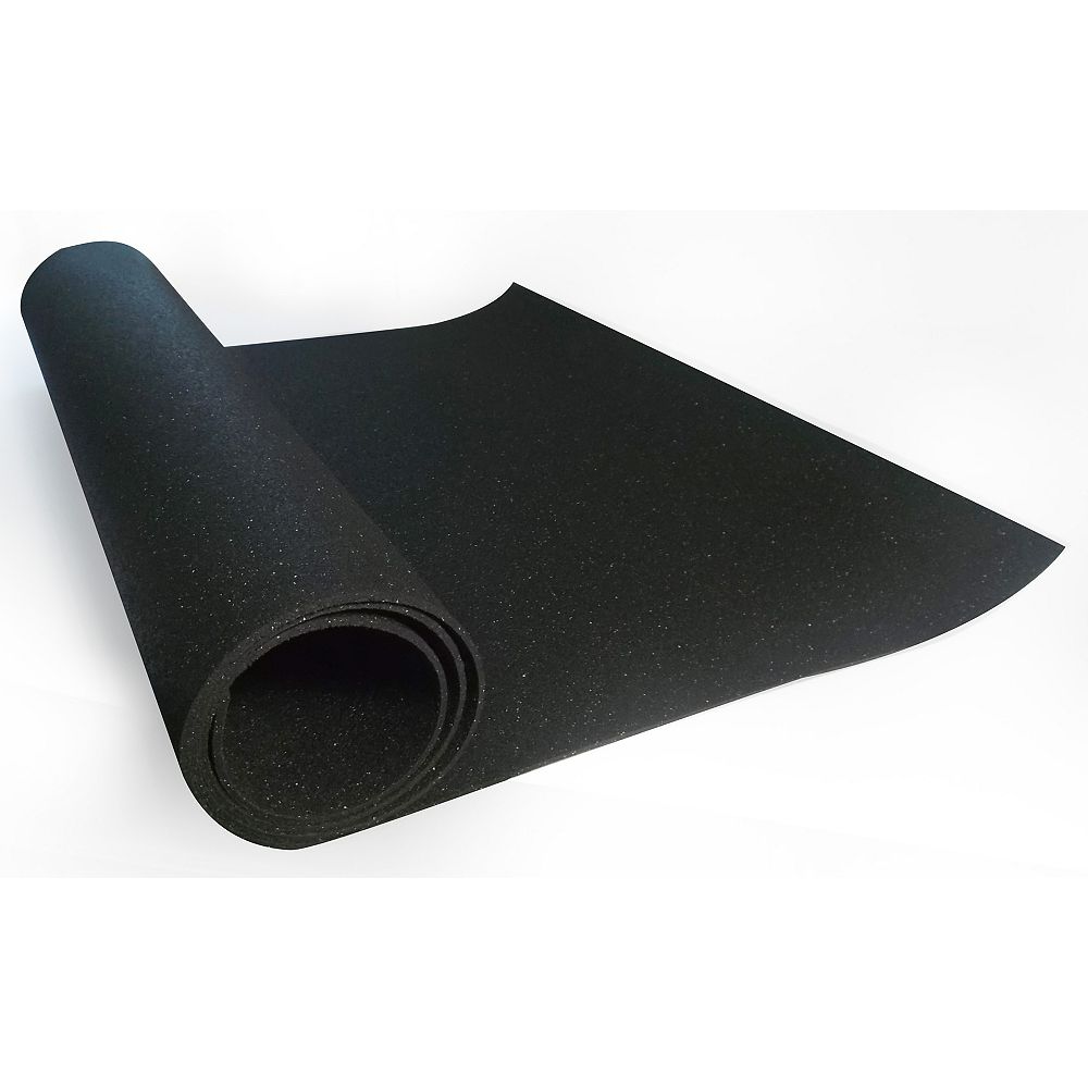 Technoflex Technofloor 36 Inch X 60 3mm Black All Purpose Reversible Rubber Mat The Home Depot Canada All Purpose Reversible Rubber Mat