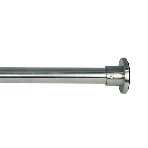 Versailles Home Fashions 28 48in Tension Rod Silver The Depot Canada 28 48in Tension Rod Silver, Curtain Rods At Home Depot Canada