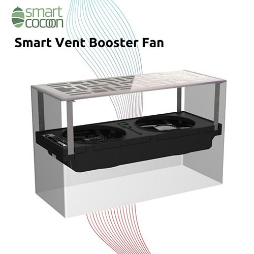 Smart Register Booster Fan 4"x10"