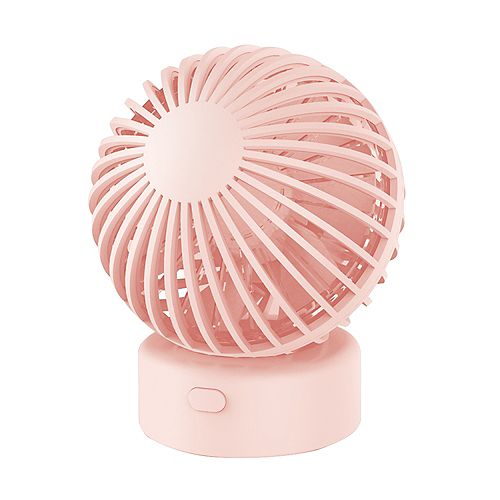 Mini 2 Speed USB Desk Fan - Pink