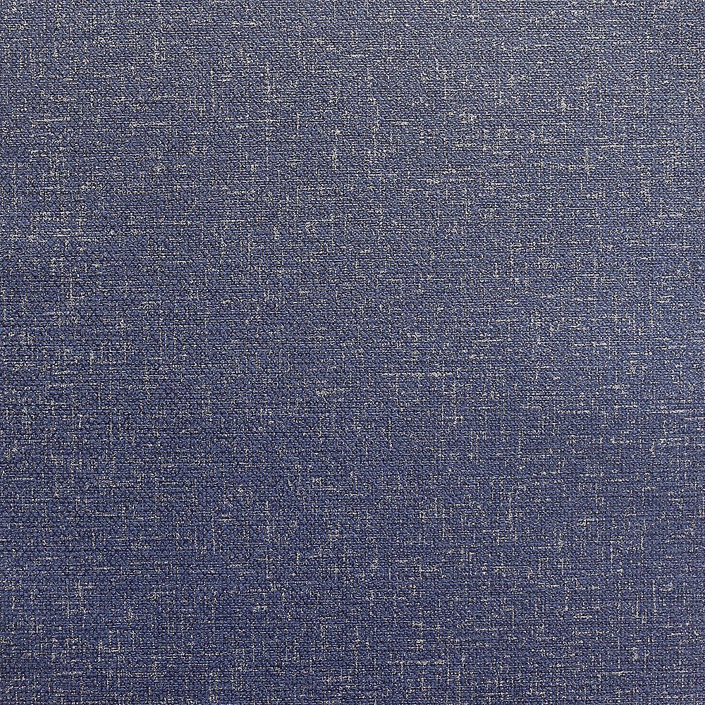 Arthouse Calico Plain Navy Vinyl Textured Wallpaper The Home Depot Canada