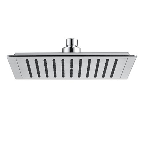 akuaplus Square Shower Head 10 inch, Chrome