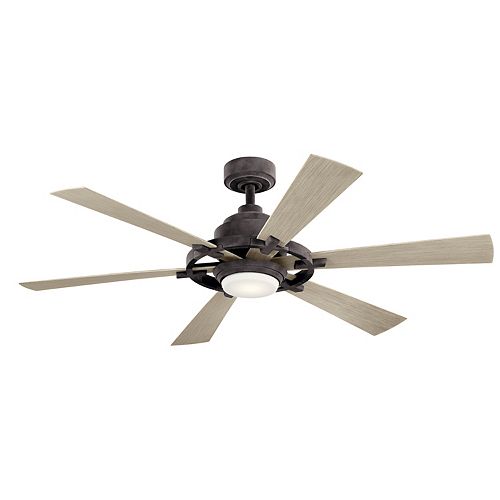 Walnut Ceiling Fans Lighting The Home Depot Canada - Patriot Lighting Ceiling Fan Remote Control