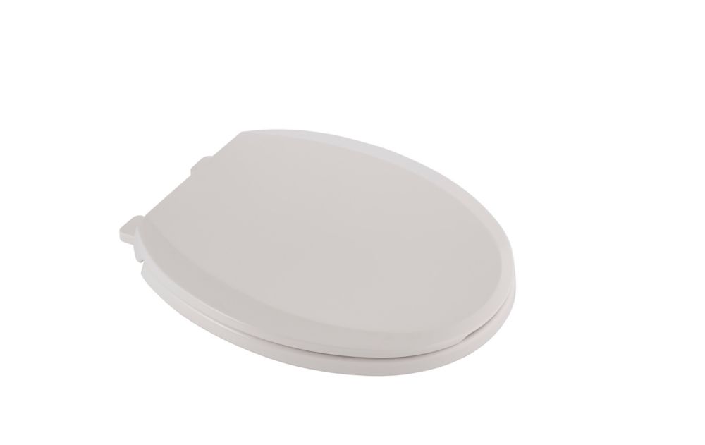 American Standard Mainstream Round Front Slow Close Toilet Seat White   P 1001651690 