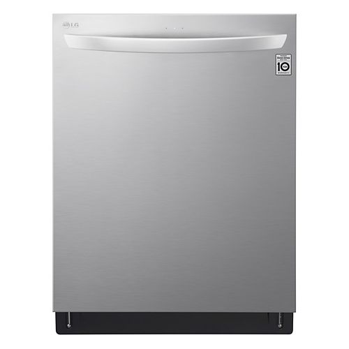 Top Control Smart Dishwasher with 3rd Rack and QuadWash in Fingerprint Resistant Stainless Steel