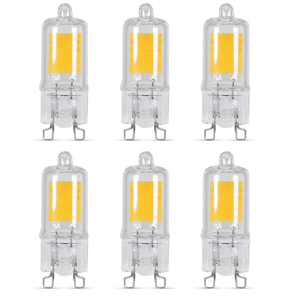 Feit Electric 25W Equivalent Daylight T4 Dimmable G9 Base Specialty LED