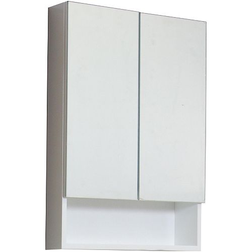 American Imaginations 23 5 Inch W 31 H Modern Plywood Veneer Medicine Cabinet In Whit The Home Depot Canada Modern Plywood Veneer Medicine Cabinet, Medicine Cabinet Home Depot Canada