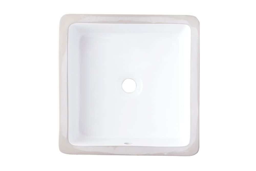 American Imaginations 16inch W 16inch D CUPC Certified Square