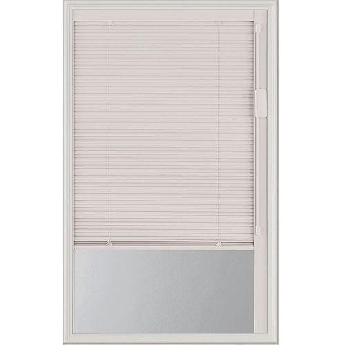 Blink Enclosed Blinds, White Low-E Door Glass 22 in. X 36 in. X 1 in.