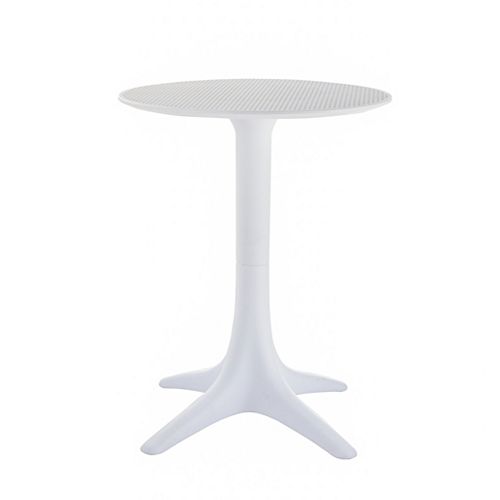 BLISSY PATIO BISTRO TABLE - WHITE