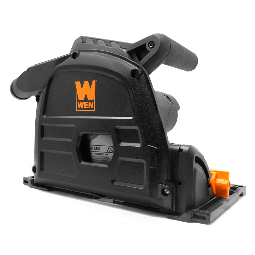 WEN 10 Amp 6.5 in. Plunge Cut Sidewinder Circular Track Saw The Home