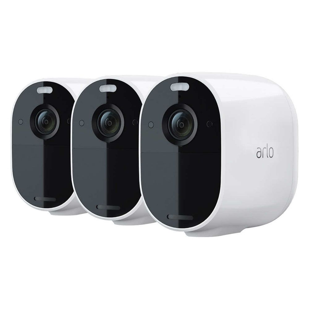 Arlo Essential Wireless Security Camera 3Pk White The Home Depot Canada