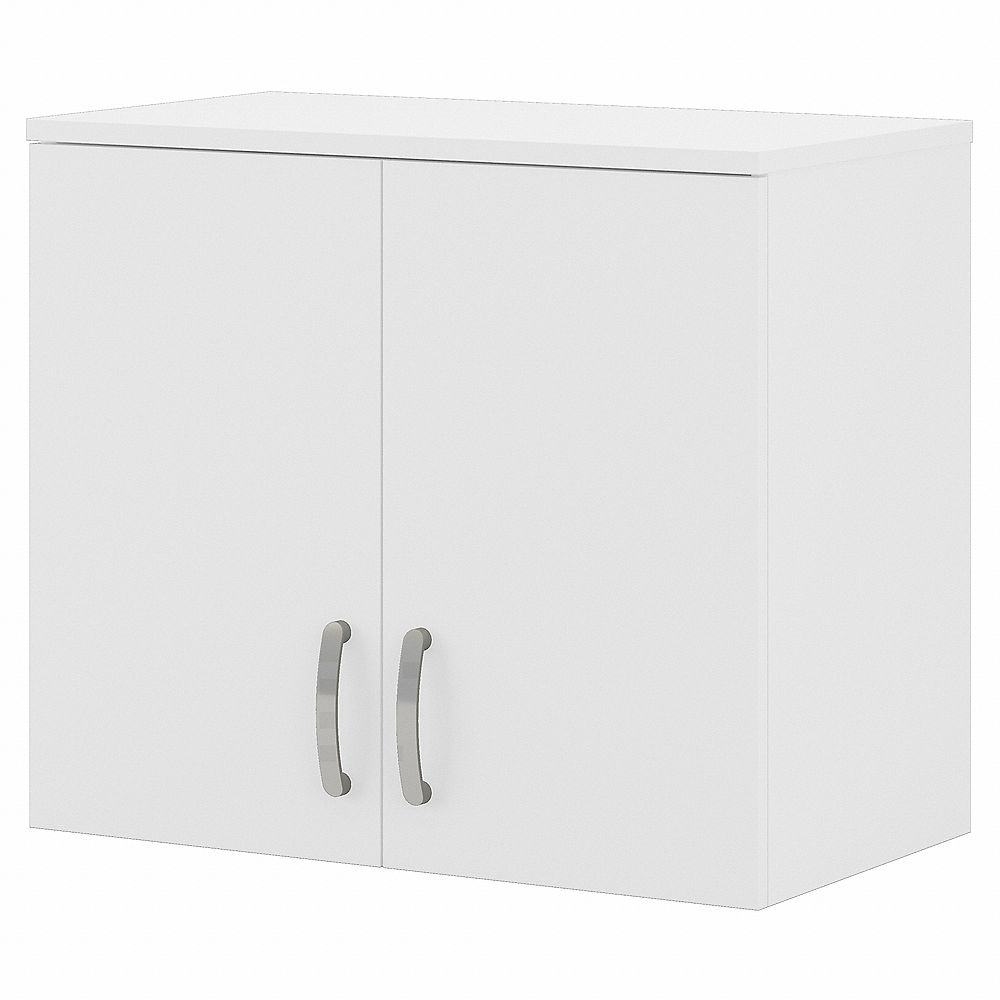 Bush Business Furniture Universal Wall w/ Doors & Shelves White The Home Depot Canada