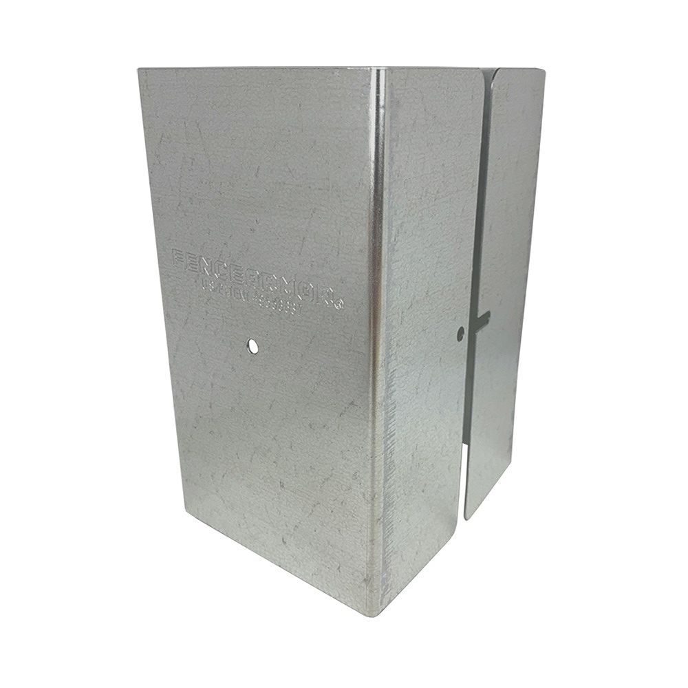 Fence Armor 5 inch x 5 inch x 1/2 ft. H Galvanized Steel ProSeries