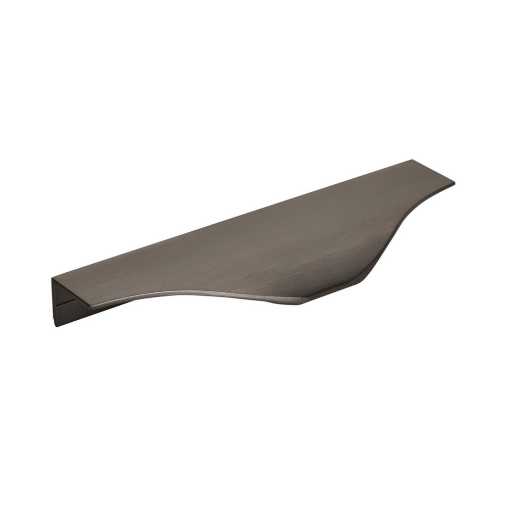 Amerock Aloft 49/16 inch (116 mm) CentertoCenter Black Chrome Edge Pull The Home