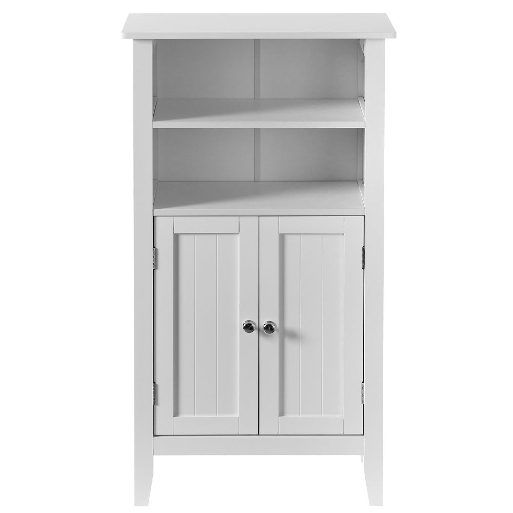 Basicwise Bathroom Storage Cabinet With 2 Doors And Open Shelves For Bedroom The Home Depot Canada Basicwise Bathroom Storage Cabinet With, Bathroom Towel Cabinets Uk