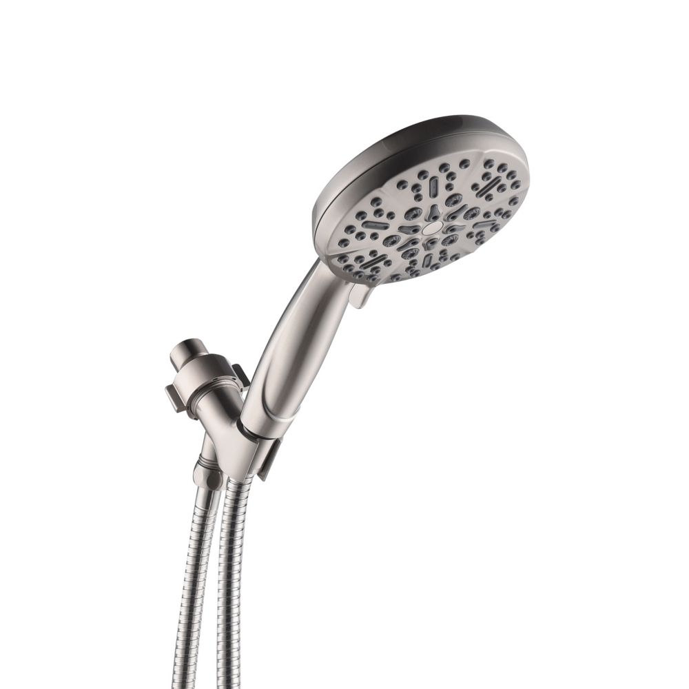 Boyel Living Wall Mount Handheld Shower Head in Brushed Nickle The